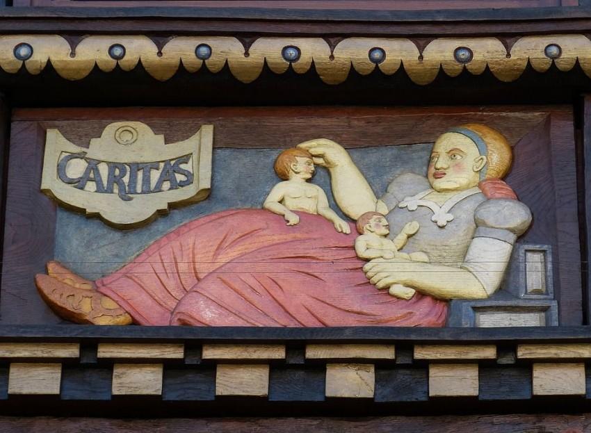  Caritas značí lásku – tu, kde jde o dobro druhého – a byla historicky provázána se základními kameny křesťanství. Foto: PixaBay 