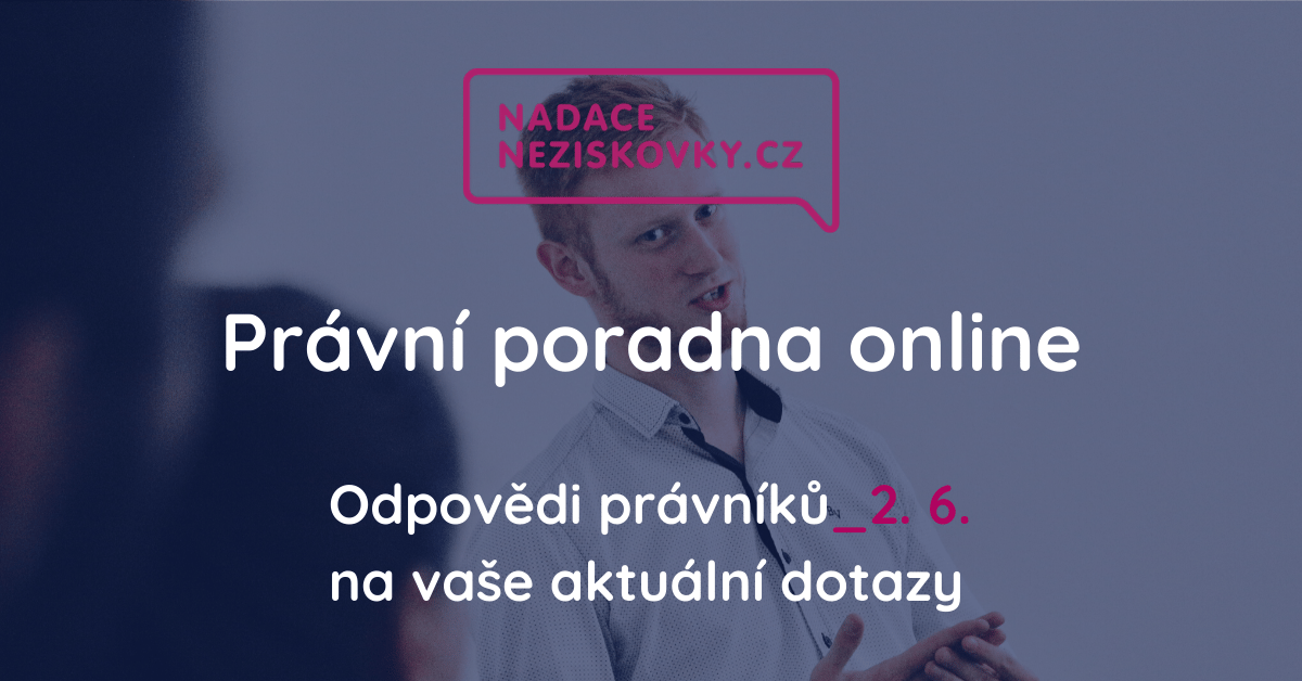 Právní poradna pro neziskovky otevřena