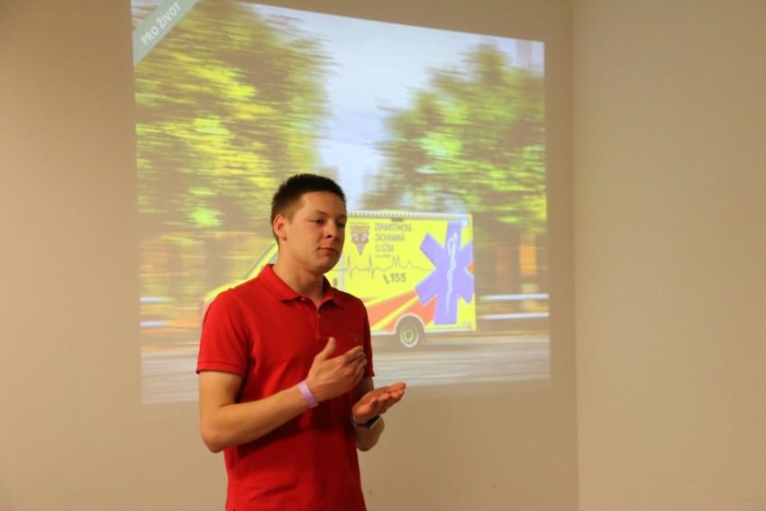 Filip Maleňák zdůraznil roli správní rady pro rozvoj jeho Záchranky už 12. dubna na NGO Marketu 2017. Foto: Nadace Neziskovky.cz