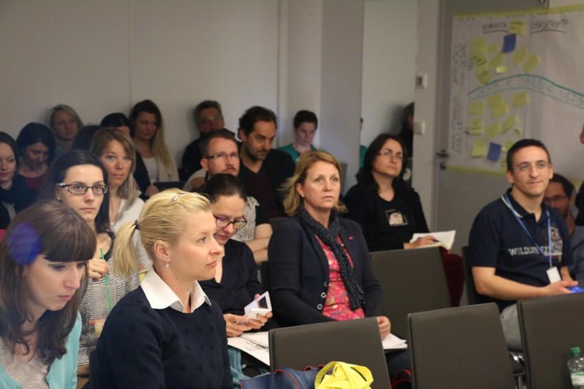  Řečníci provedli přítomné čtyřmi tematickými bloky, které kopírovaly cestu k úspěšné neziskovce. Foto: Nadace Neziskovky.cz
