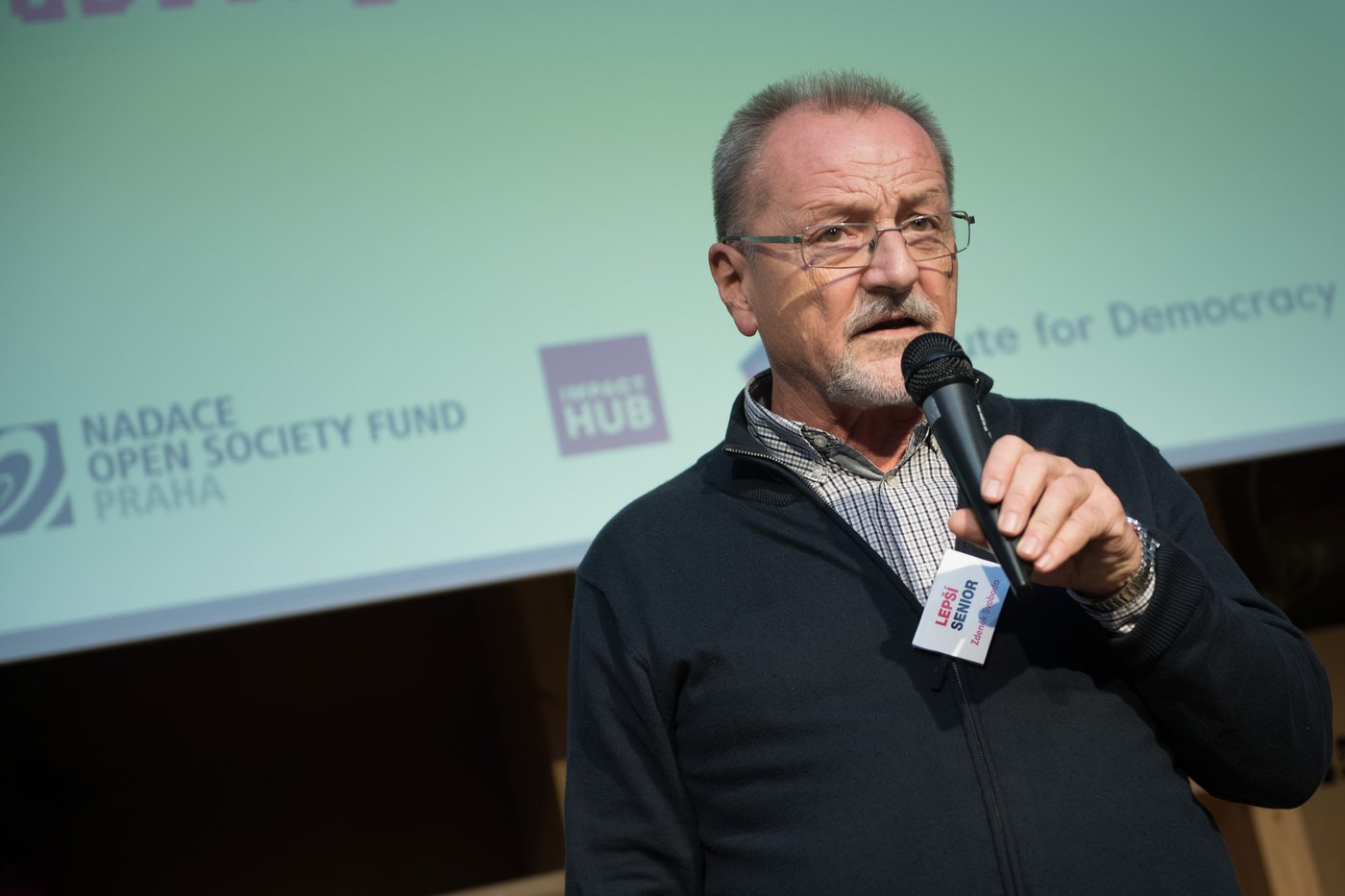 Zdeněk Svoboda o tom, jak být lepším seniorem. Foto: Petr Novák, BEEHOUSE