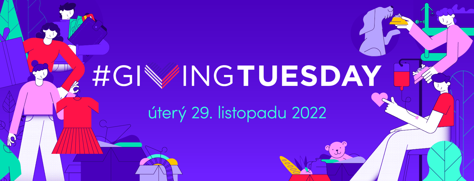 Zapojte se do letošního ročníku nejštědřejšího dne v roce GivingTuesday