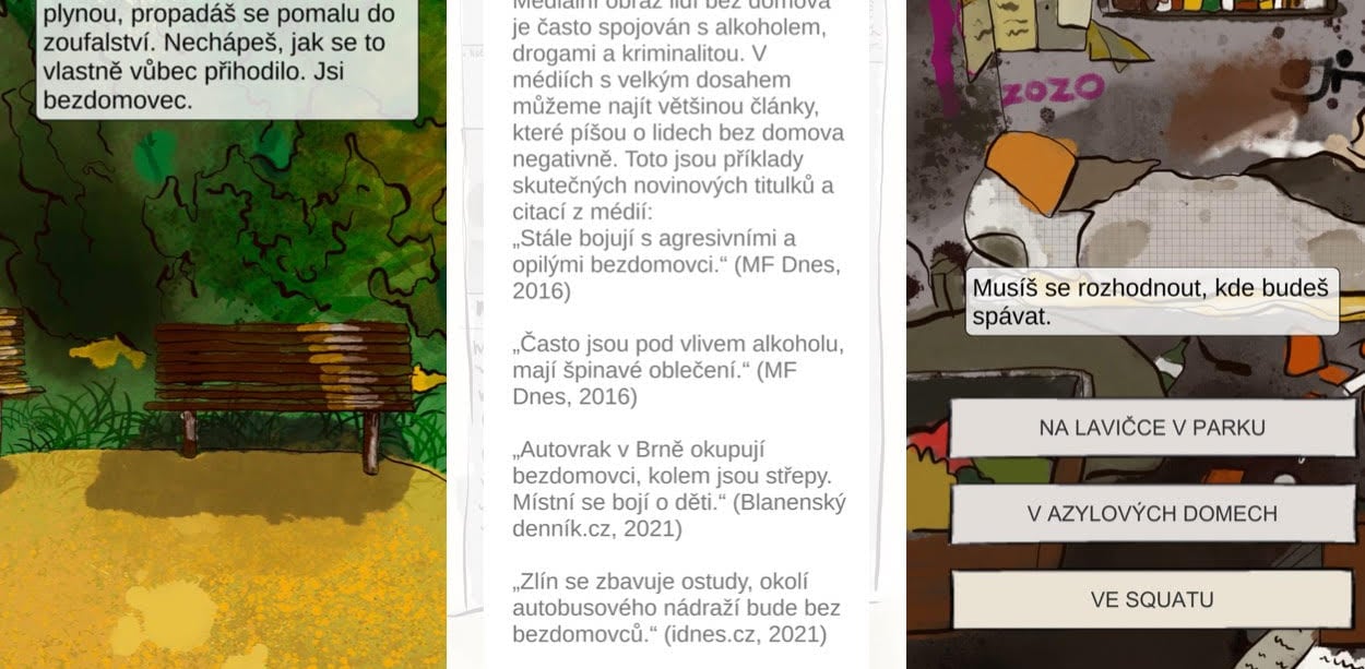 Mobilní aplikace True Story chce bořit předsudky o lidech bez domova, znásilnění nebo autismu