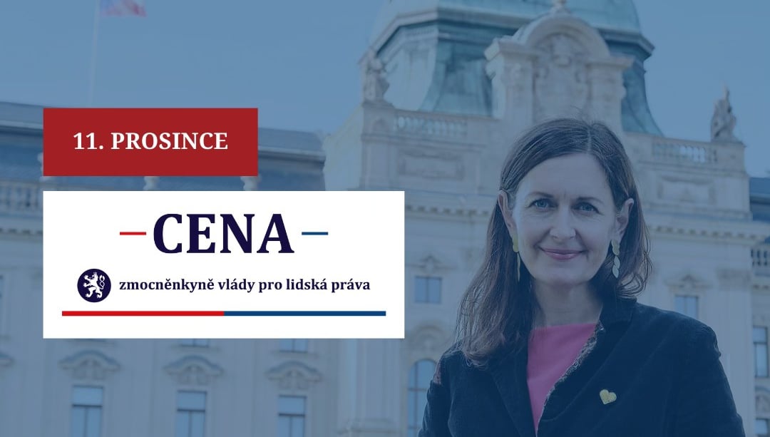 Známe vítěze prvního ročníku Ceny zmocněnkyně vlády pro lidská práva
