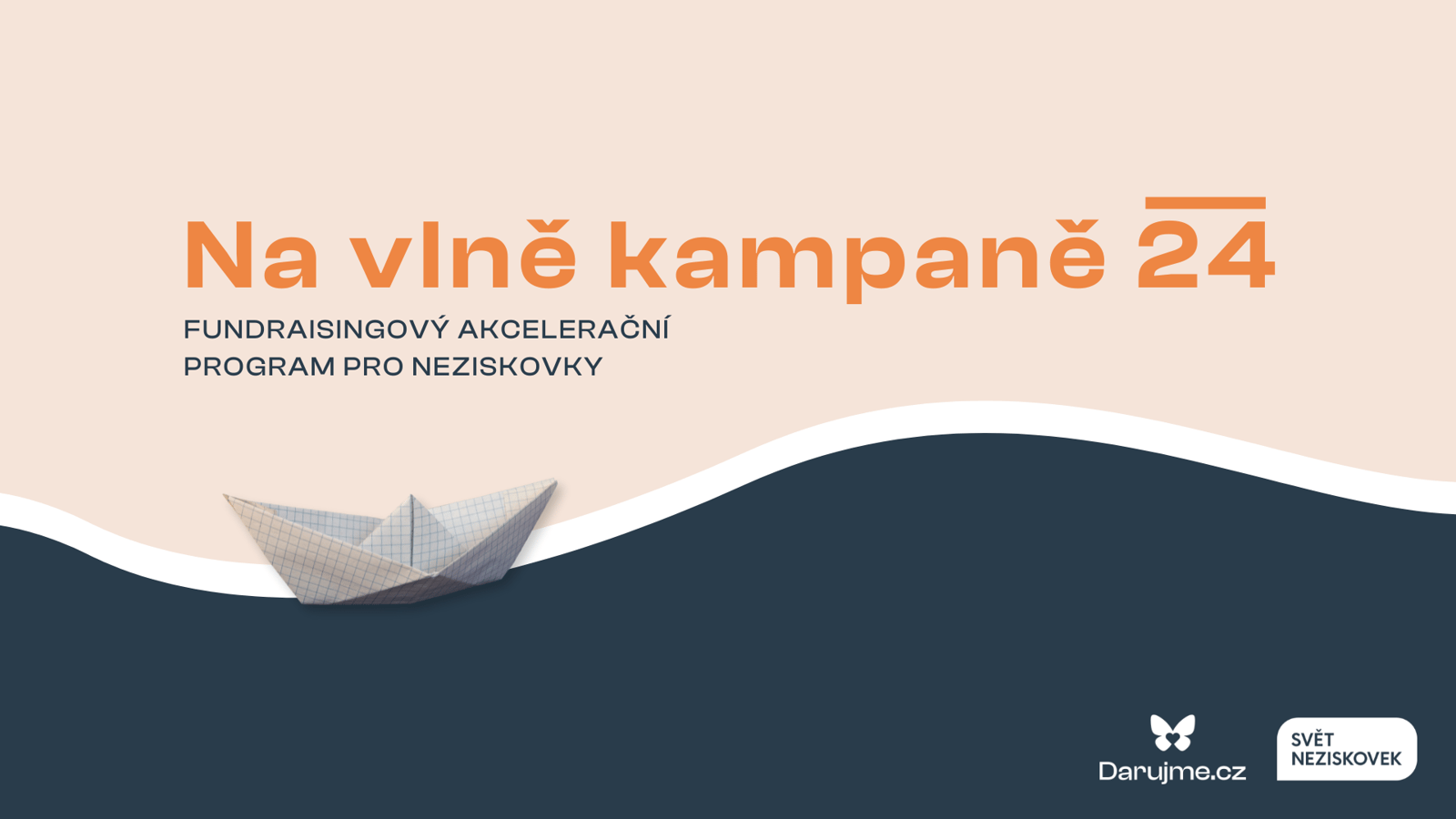 Na vlně kampaně 2024 | fundraisingový akcelerační program pro neziskovky