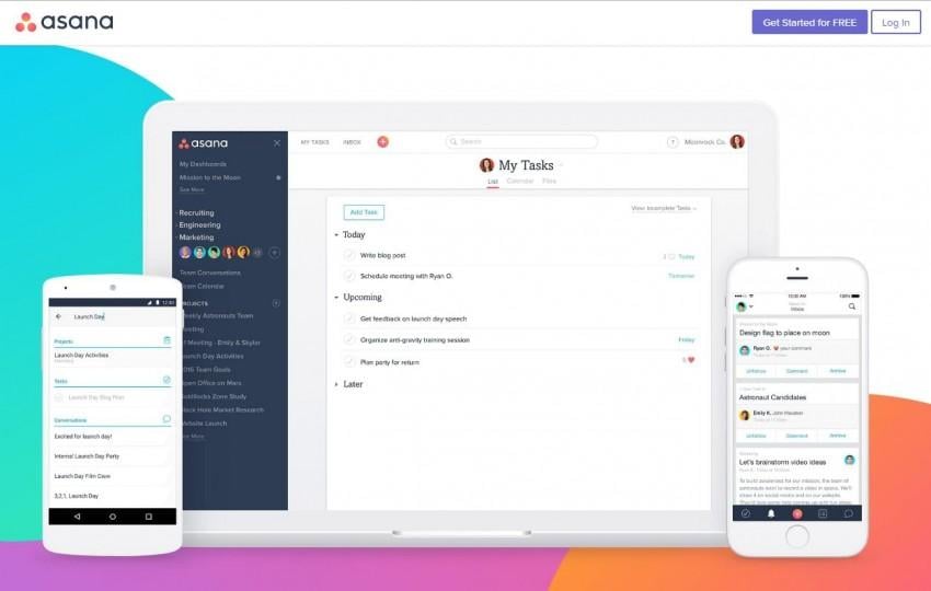 Asana pro správu vašich projektů je jako spousta dalších nástrojů úplně zdarma. Foto: Asana