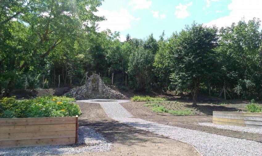 Příklad velmi úspěšného projektu: duchovní místo v Otevřené zahradě v Brně. Foto: Nadace Partnerství