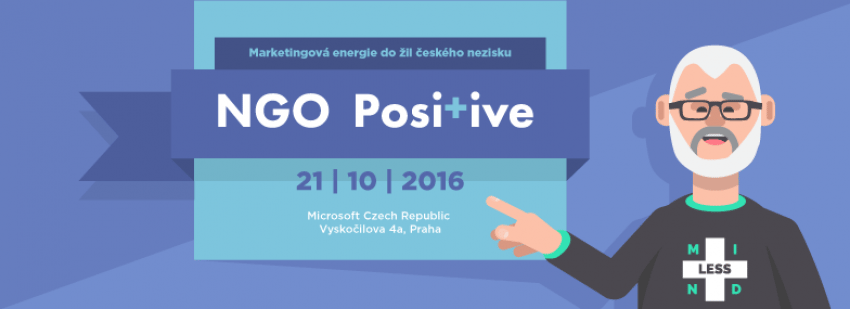 NGO Positive vás vyšťaví, láká Mindless. Foto: NGO Positive