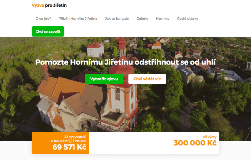 Výzva pro Jiřetín je ukázkou peer-to-peer fundraisingu, který zkouší také Greenpeace. Foto: Greenpeace